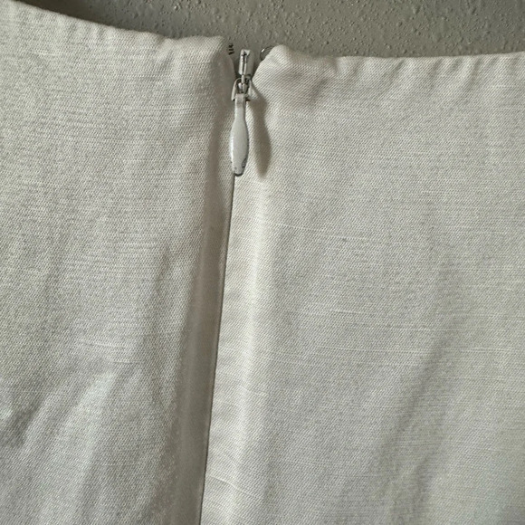 Keepsake White Linen Mini Dress 4 - Picture 6 of 6